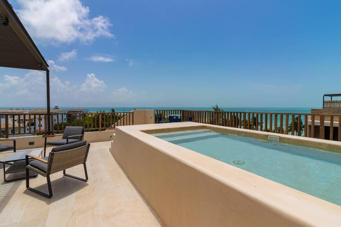 Penthouse Con Alberca Privada Y Hermosas Vistas Al Mar - A301 Isla Holbox Εξωτερικό φωτογραφία