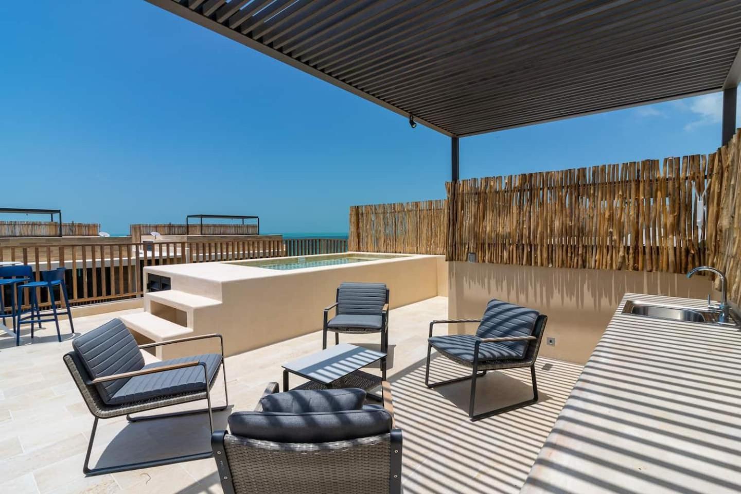 Penthouse Con Alberca Privada Y Hermosas Vistas Al Mar - A301 Isla Holbox Εξωτερικό φωτογραφία