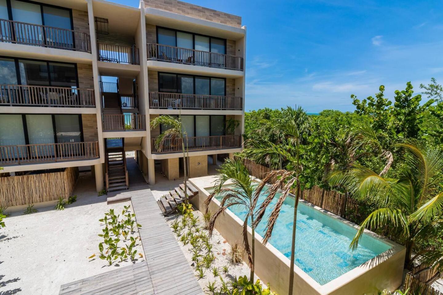 Penthouse Con Alberca Privada Y Hermosas Vistas Al Mar - A301 Isla Holbox Εξωτερικό φωτογραφία
